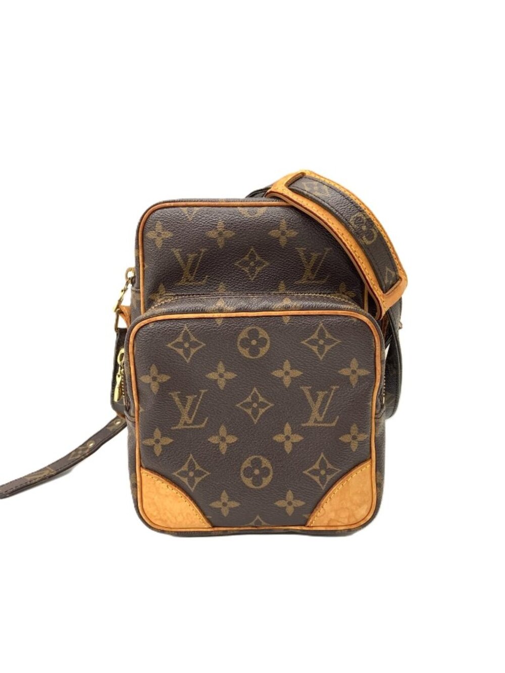 Louis Vuitton Monogram Amazon Shoulder Bag Brown